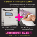 BBS-602 + BBS-8320  szalonnyitó gépcsomag