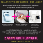 BBS-602 + BBS-8320  + BBS-37 HIEMT szalonnyitó gépcsomag