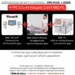 BBS-702 + BBS-8320 Fullbody + BBS-76 szalonnyitó gépcsomag